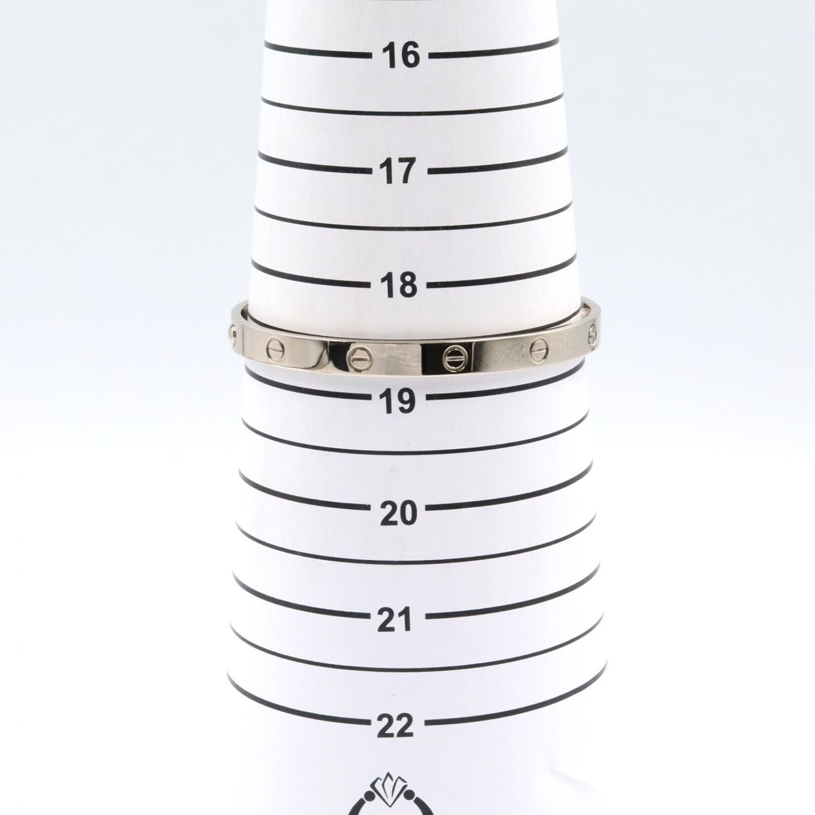 Cartier Bracelet Love 18.5 cm 18k White Gold — view 5