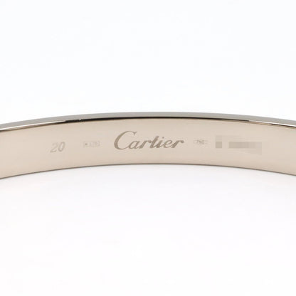 Cartier Bracelet Love 18.5 cm 18k White Gold — view 3