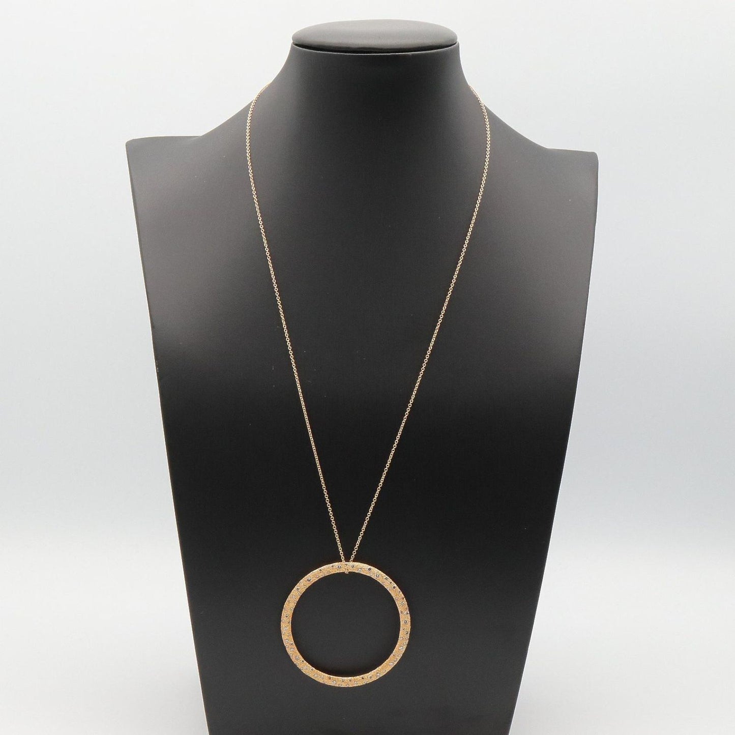 Tiffany & Co Necklace Diamond Hamad Circle Large 46 49 cm 18k — view 6