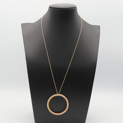 Tiffany & Co Necklace Diamond Hamad Circle Large 46 49 cm 18k — view 6