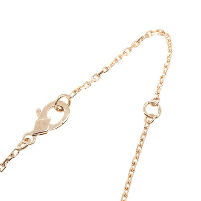 Van Cleef & Arpels Necklace Vintage Alhambe Pink Mother of Pearl 18k Gold — view 4