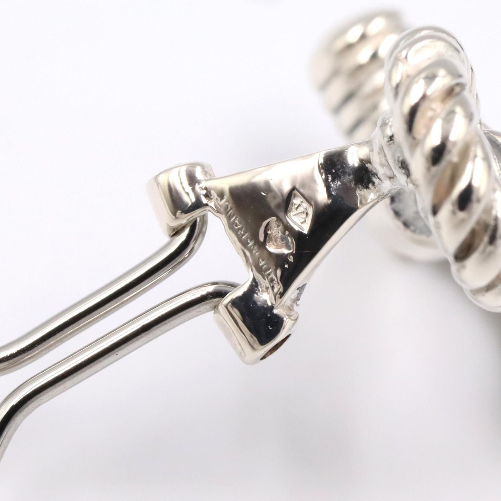 Hermes Earrings Rope 925 Sterling Silver — view 5