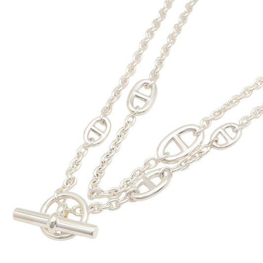 Hermes Necklace Chaine D'ancre Farandole 118 cm 925 Sterling Silver