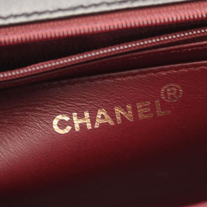 Chanel Shoulder Bag Quilted Black Lambskin — view 4