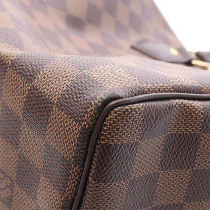 Louis Vuitton Handbag Speedy 25 Damier Ebene Canvas Leather — view 7