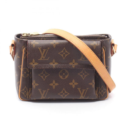 Louis Vuitton Shoulder Bag Viva City PM Monogram Canvas Leather