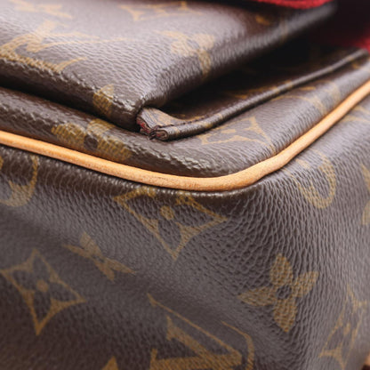 Louis Vuitton Shoulder Bag Viva City PM Monogram Canvas Leather — view 8