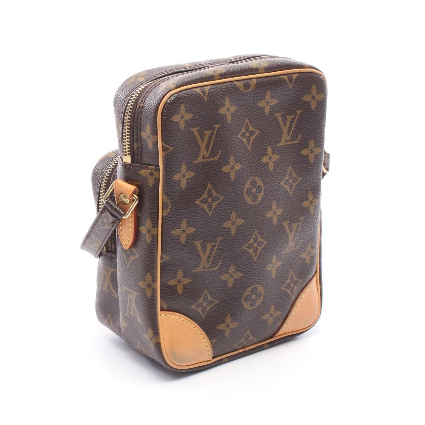 Louis Vuitton Shoulder Bag Amazon Monogram Canvas Leather — view 2