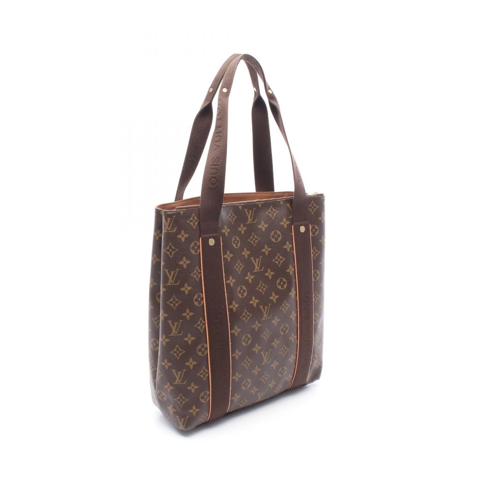 Louis Vuitton Tote Boble Monogram Canvas Leather Cover — view 2