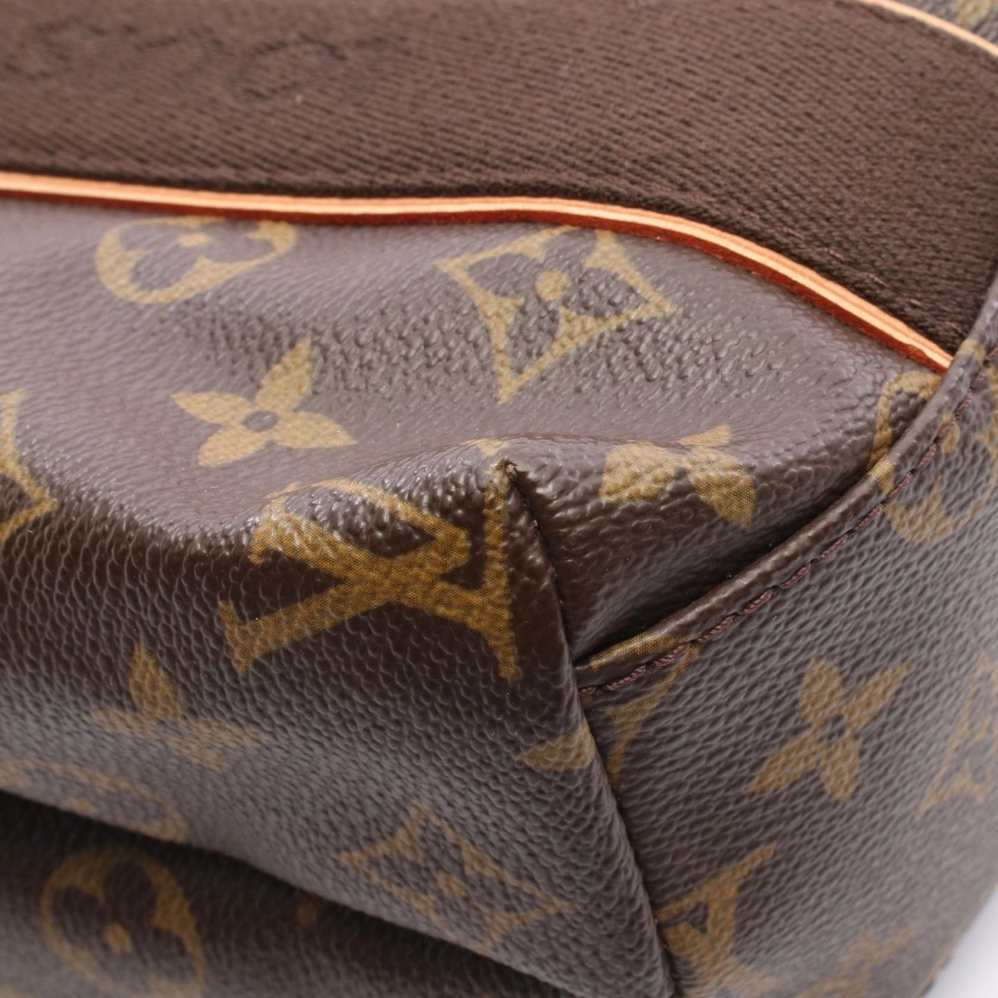 Louis Vuitton Tote Boble Monogram Canvas Leather Cover — view 9