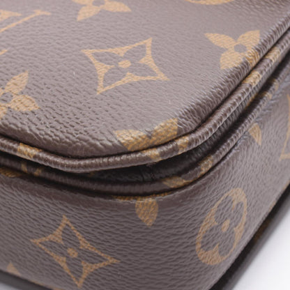 Louis Vuitton Handbag Pochette Metis East West Monogram 2-Way Canvas Leather — view 6