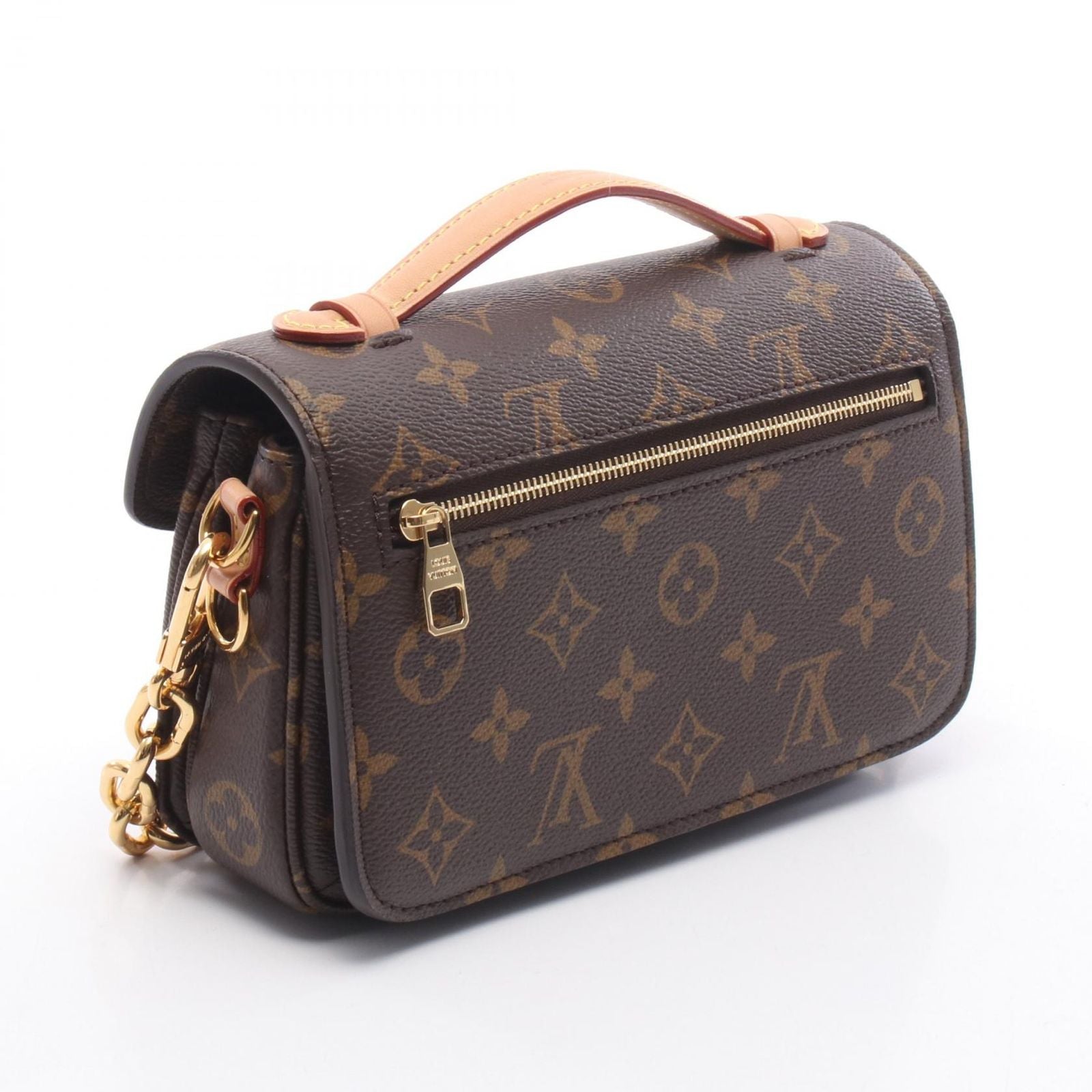 Louis Vuitton Handbag Pochette Metis East West Monogram 2-Way Canvas Leather — view 2