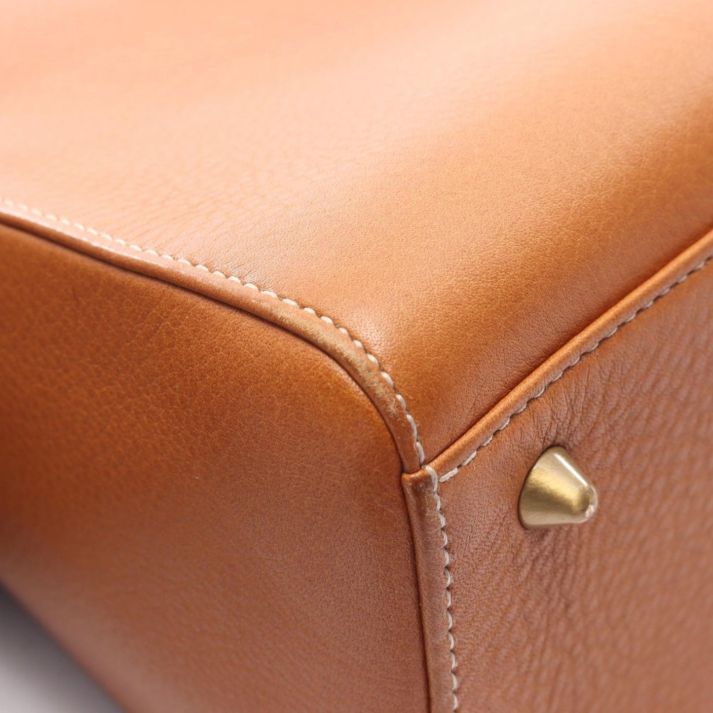 Dior Handbag Lady Dior Cannage 2-Way Camel Leather Lady Dior Tote — view 7