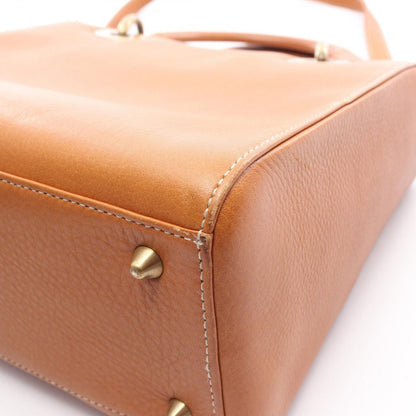 Dior Handbag Lady Dior Cannage 2-Way Camel Leather Lady Dior Tote — view 9