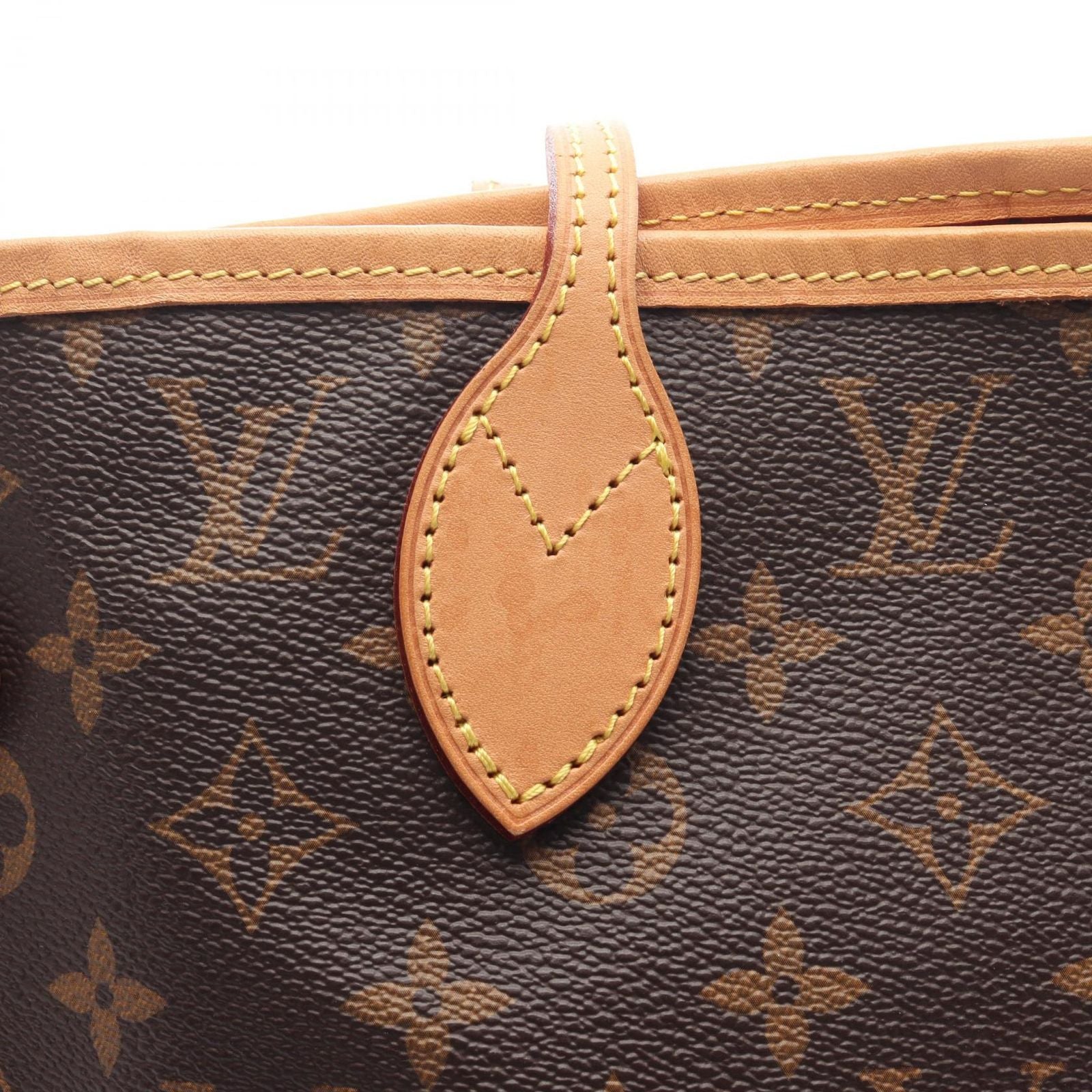 Louis Vuitton Tote Neverfull MM Monogram Pivoine Canvas Leather — view 6