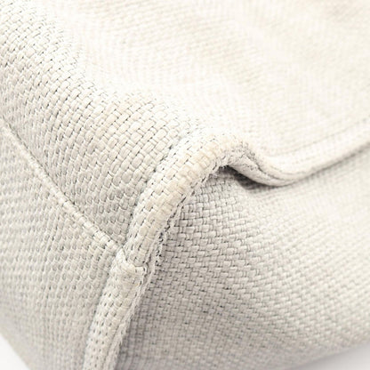 Chanel Tote Deauville GM 2-Way Light Gray Leather Chain GM — view 6