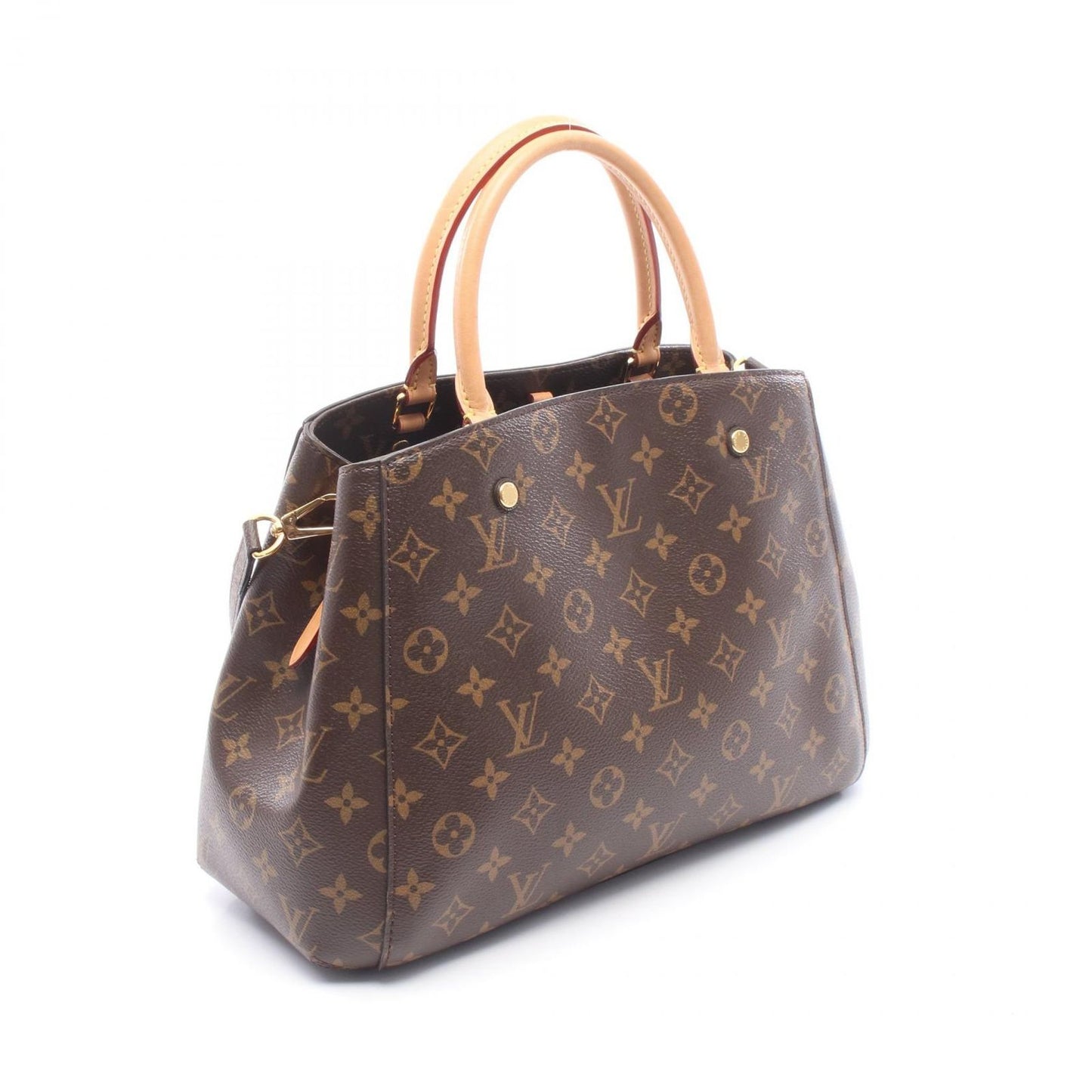 Louis Vuitton Handbag Montaigne MM Monogram 2-Way Canvas Leather — view 2