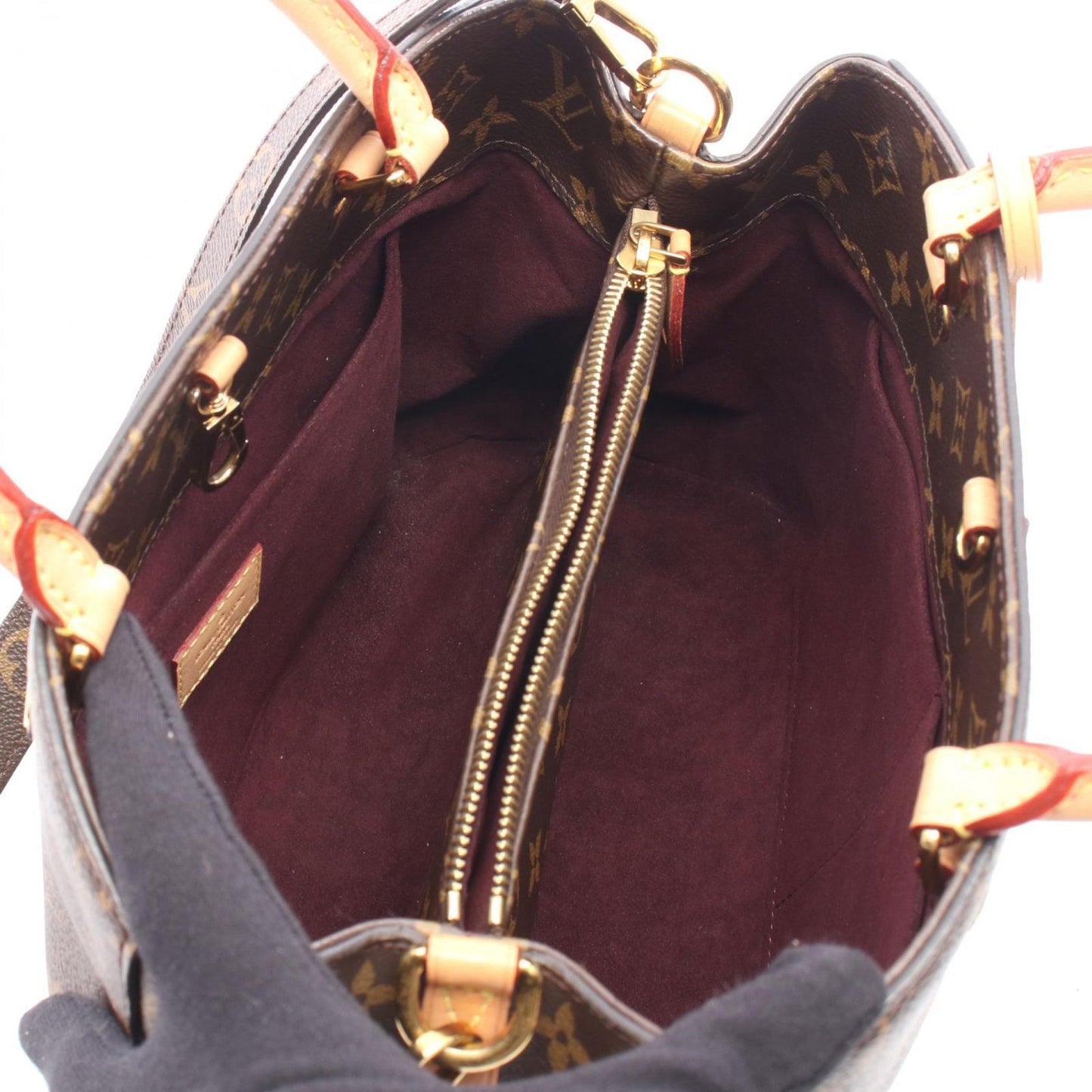 Louis Vuitton Handbag Montaigne MM Monogram 2-Way Canvas Leather — view 3