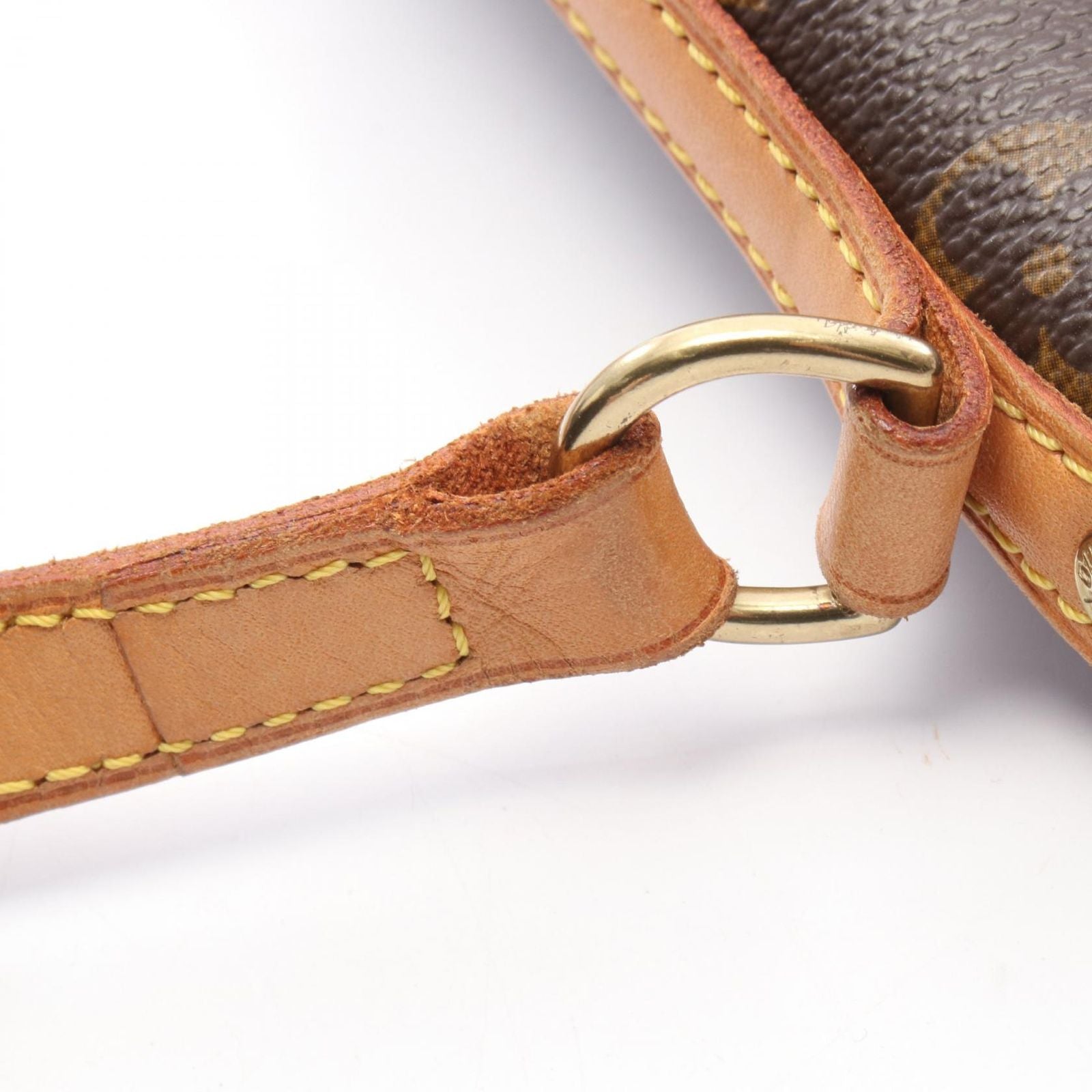 Louis Vuitton Shoulder Bag Drew Monogram Canvas Leather — view 9