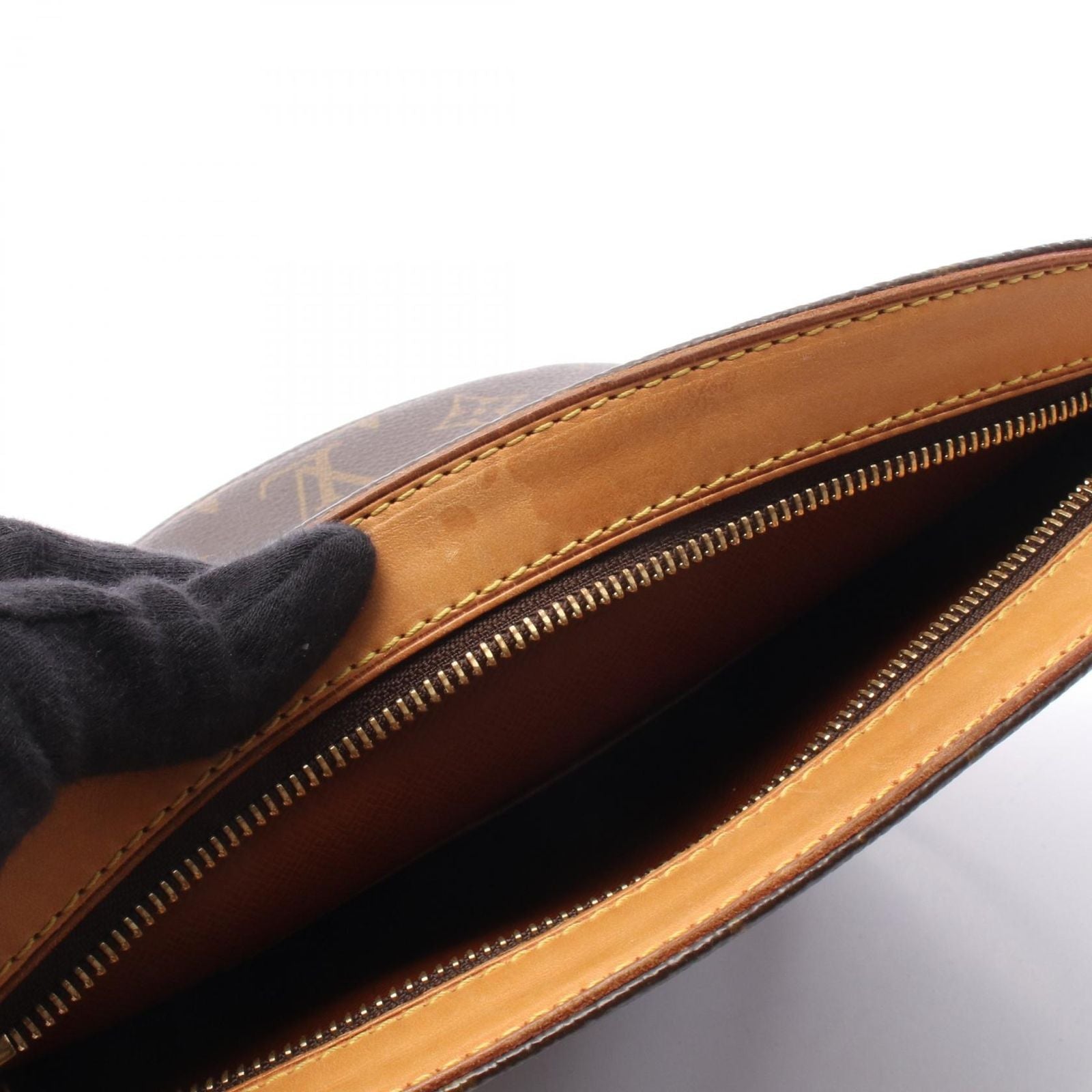 Louis Vuitton Shoulder Bag Drew Monogram Canvas Leather — view 8