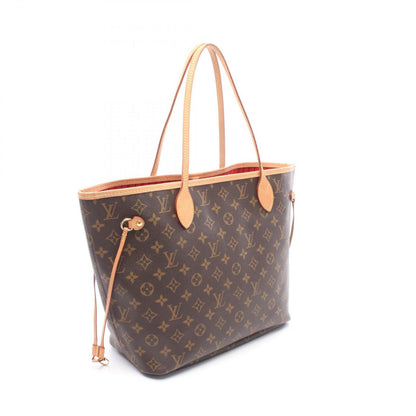 Louis Vuitton Tote Neverfull MM Monogram Cerise Canvas Leather — view 2