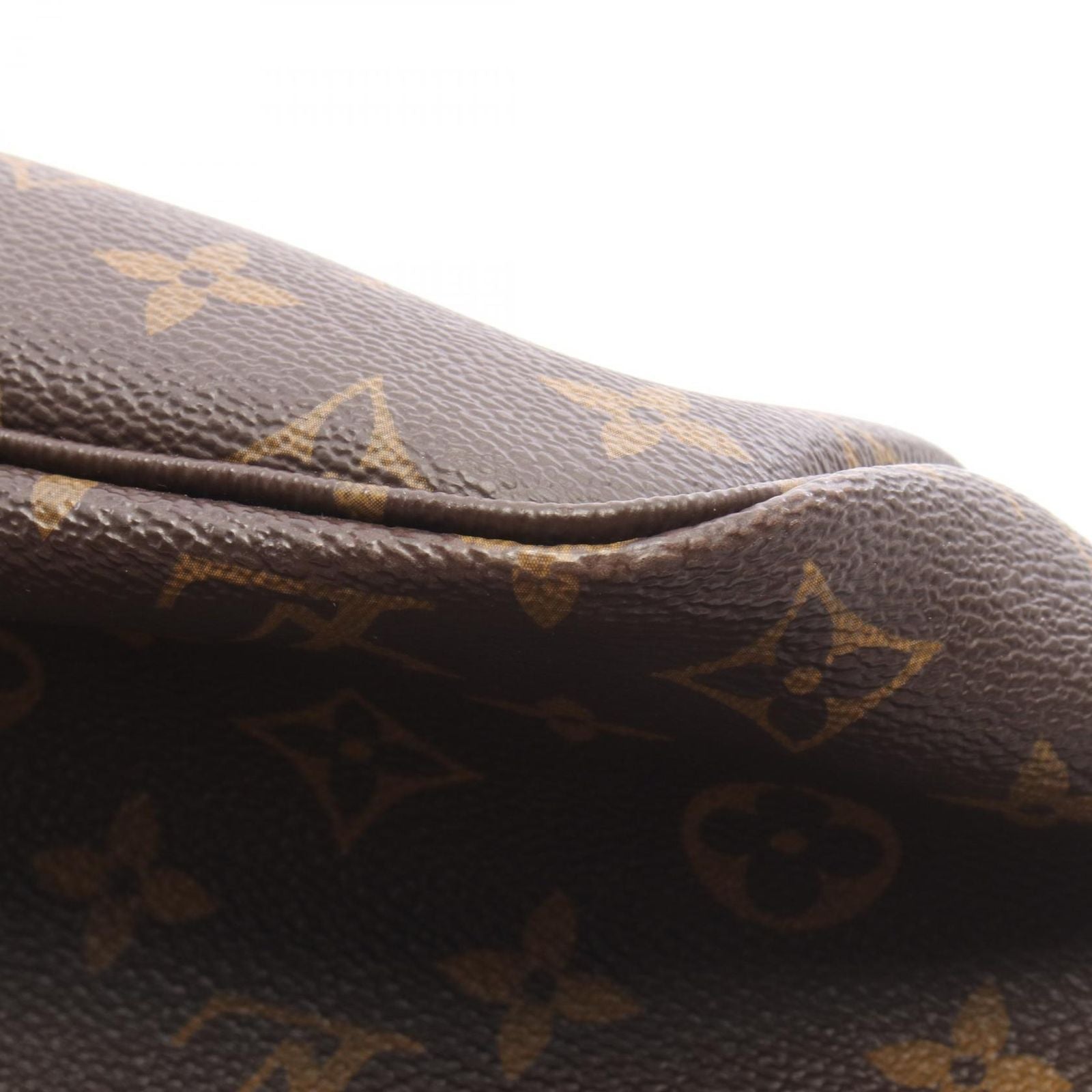 Louis Vuitton Tote Neverfull MM Monogram Cerise Canvas Leather — view 5