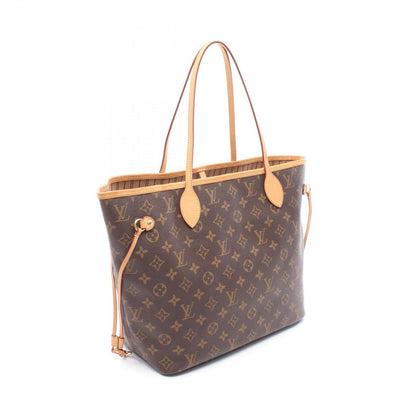 Louis Vuitton Tote Neverfull MM Monogram Canvas Leather — view 2