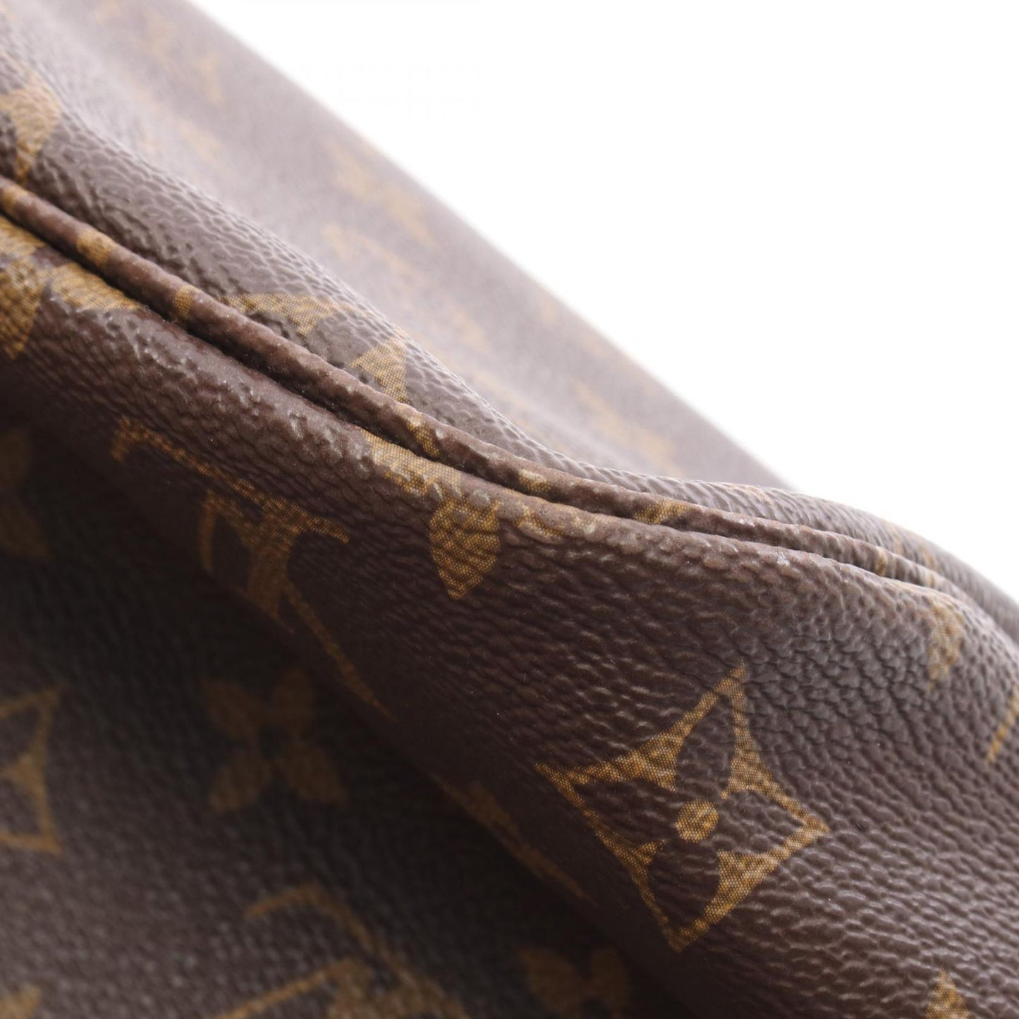 Louis Vuitton Tote Neverfull MM Monogram Canvas Leather — view 8