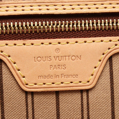 Louis Vuitton Tote Neverfull MM Monogram Canvas Leather — view 4