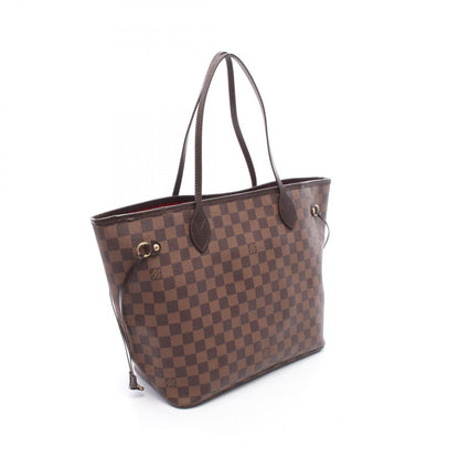 Louis Vuitton Tote Neverfull MM Damier Ebene Canvas Leather — view 2