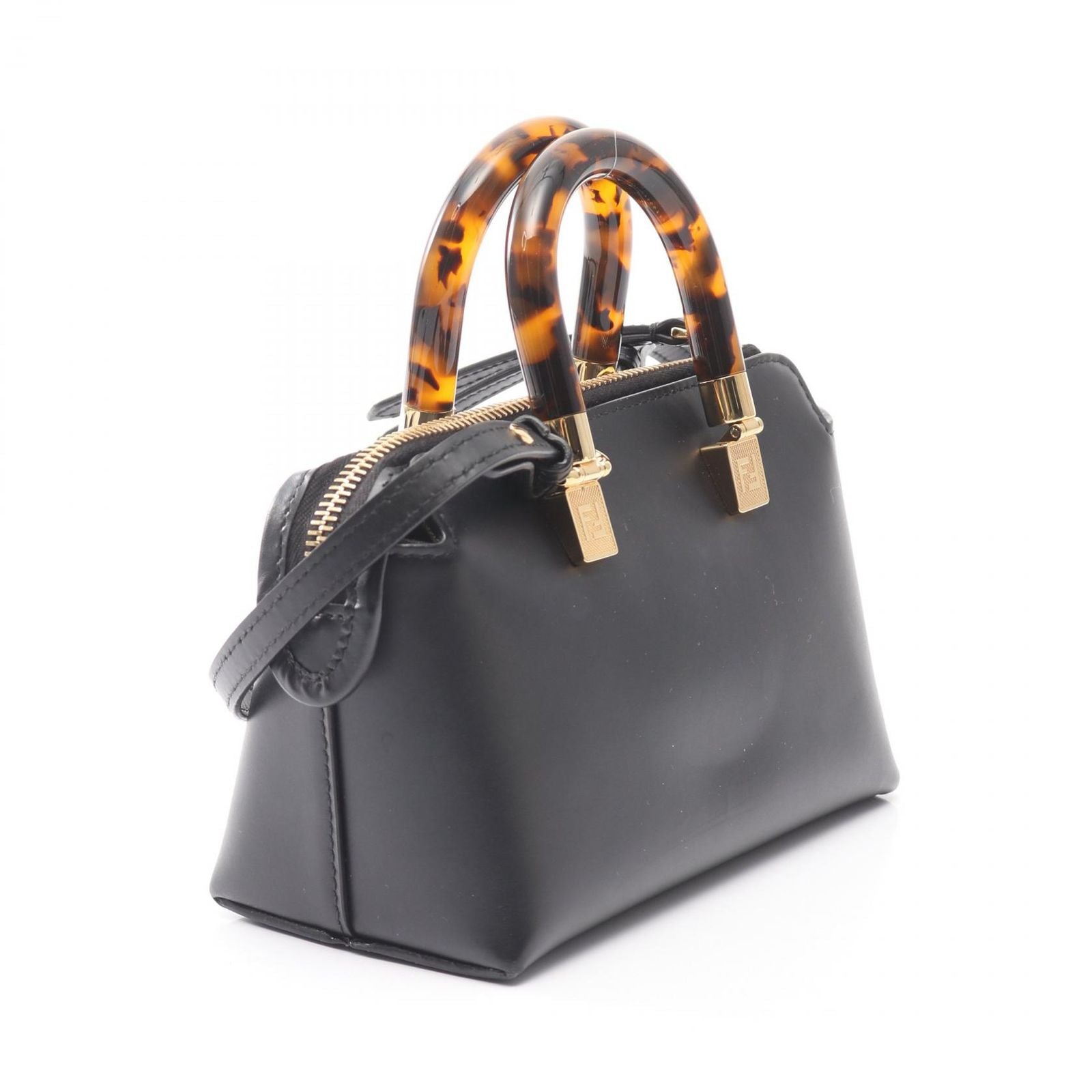 Fendi Handbag by the Way Mini 2-Way Black Leather — view 2