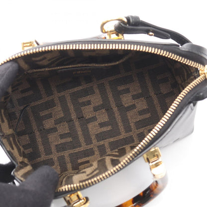 Fendi Handbag by the Way Mini 2-Way Black Leather — view 3