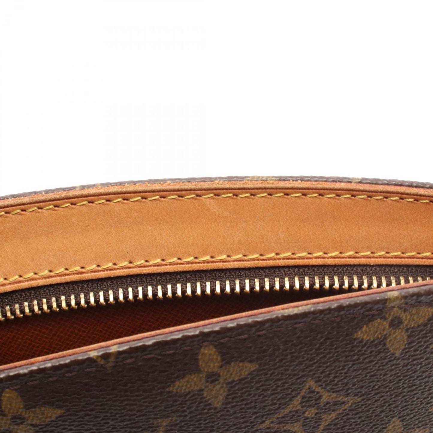 Louis Vuitton Shoulder Bag Drew Monogram Canvas Leather — view 6