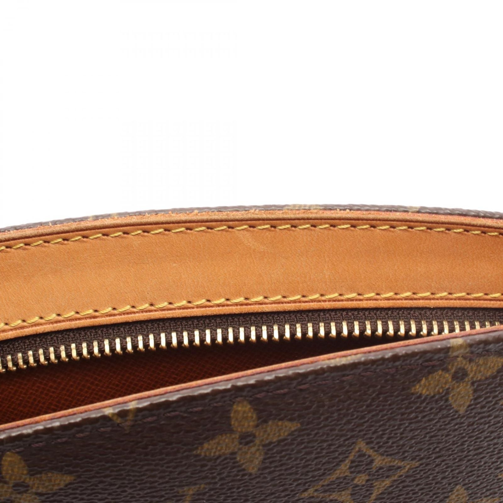 Louis Vuitton Shoulder Bag Drew Monogram Canvas Leather — view 6