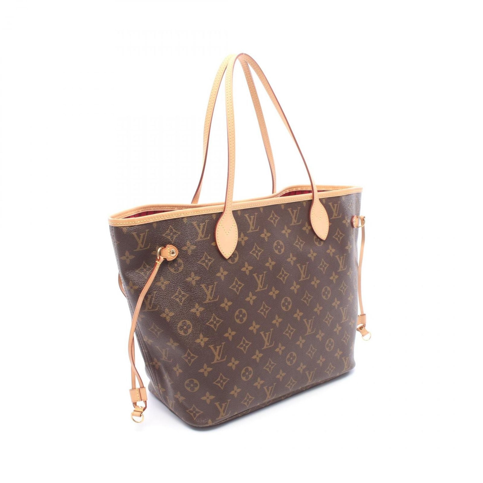 Louis Vuitton Tote Neverfull MM Monogram Pivoine Canvas Leather — view 2