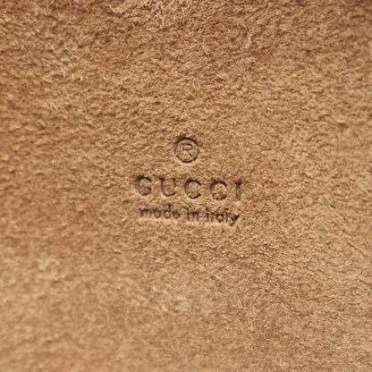 Gucci Shoulder Bag Jackie Crossbody Beige Brown Canvas Leather — view 4