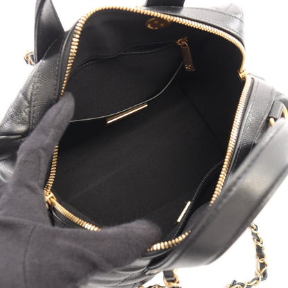 Chanel Shoulder Bag Quilted Mini 2-Way Black — view 3