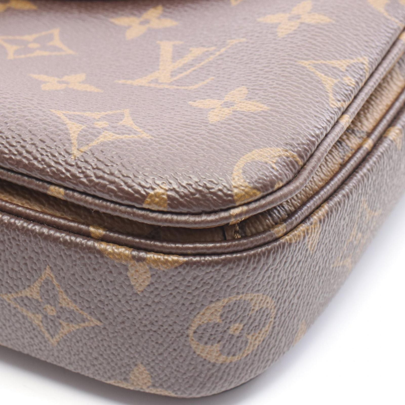 Louis Vuitton Handbag Pochette Metis MM Monogram Reverse 2-Way Canvas Leather — view 5