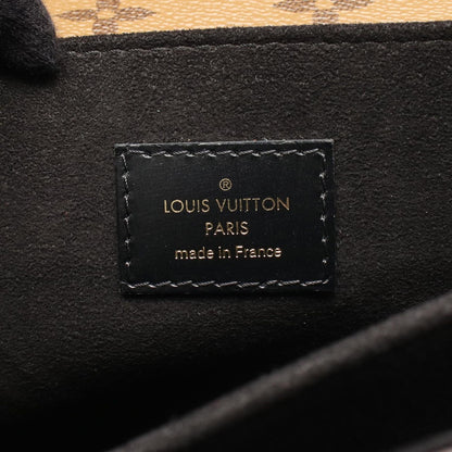 Louis Vuitton Handbag Pochette Metis MM Monogram Reverse 2-Way Canvas Leather — view 4