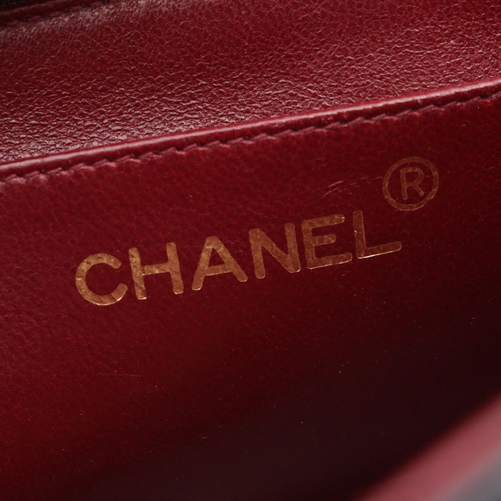 Chanel Shoulder Bag Quilted Diana Flap Black Lambskin Chain — view 4