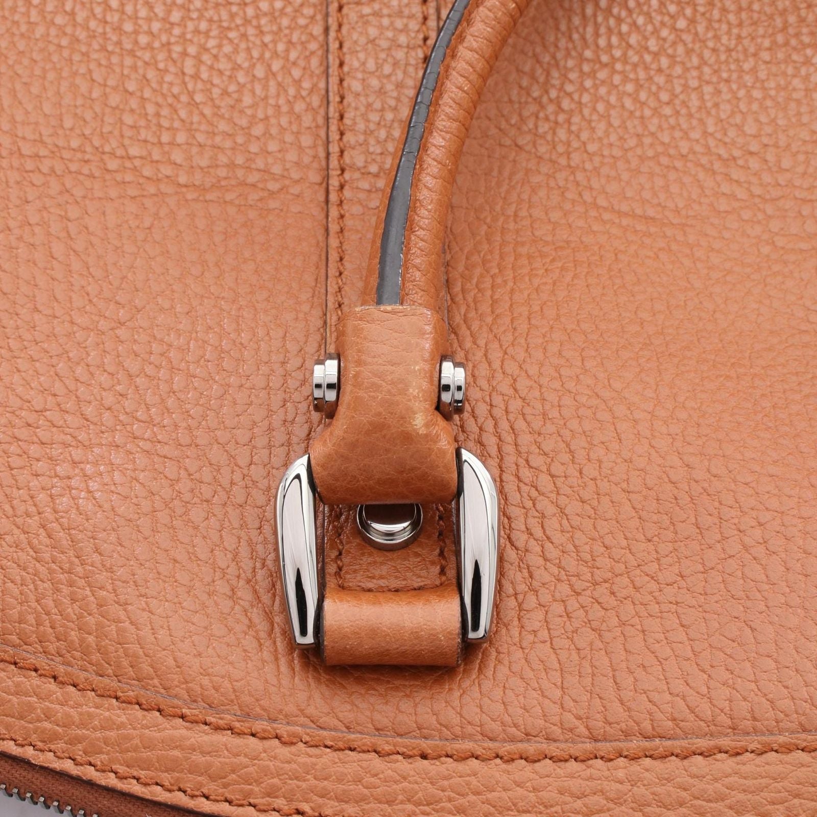 Gucci Tote Interlocking with Charm 2-Way Brown Leather — view 9
