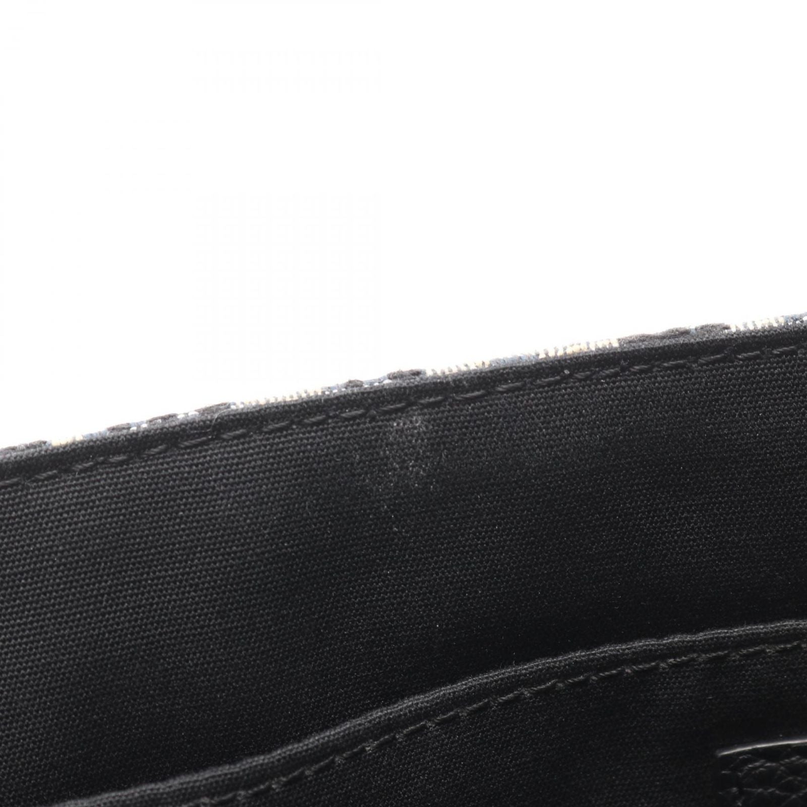 Dior Shoulder Bag Explore Navy Black Canvas Leather — view 5