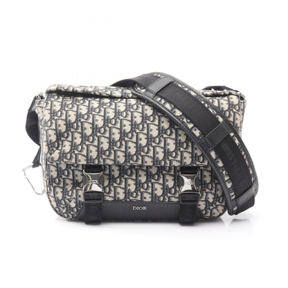 Dior Shoulder Bag Explore Navy Black Canvas Leather
