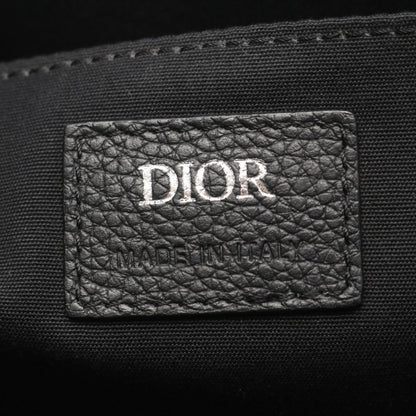 Dior Shoulder Bag Explore Navy Black Canvas Leather — view 4