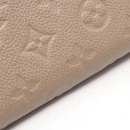 Louis Vuitton Round Wallet Zippy Monogram Empreinte Tourterelle Leather — view 7