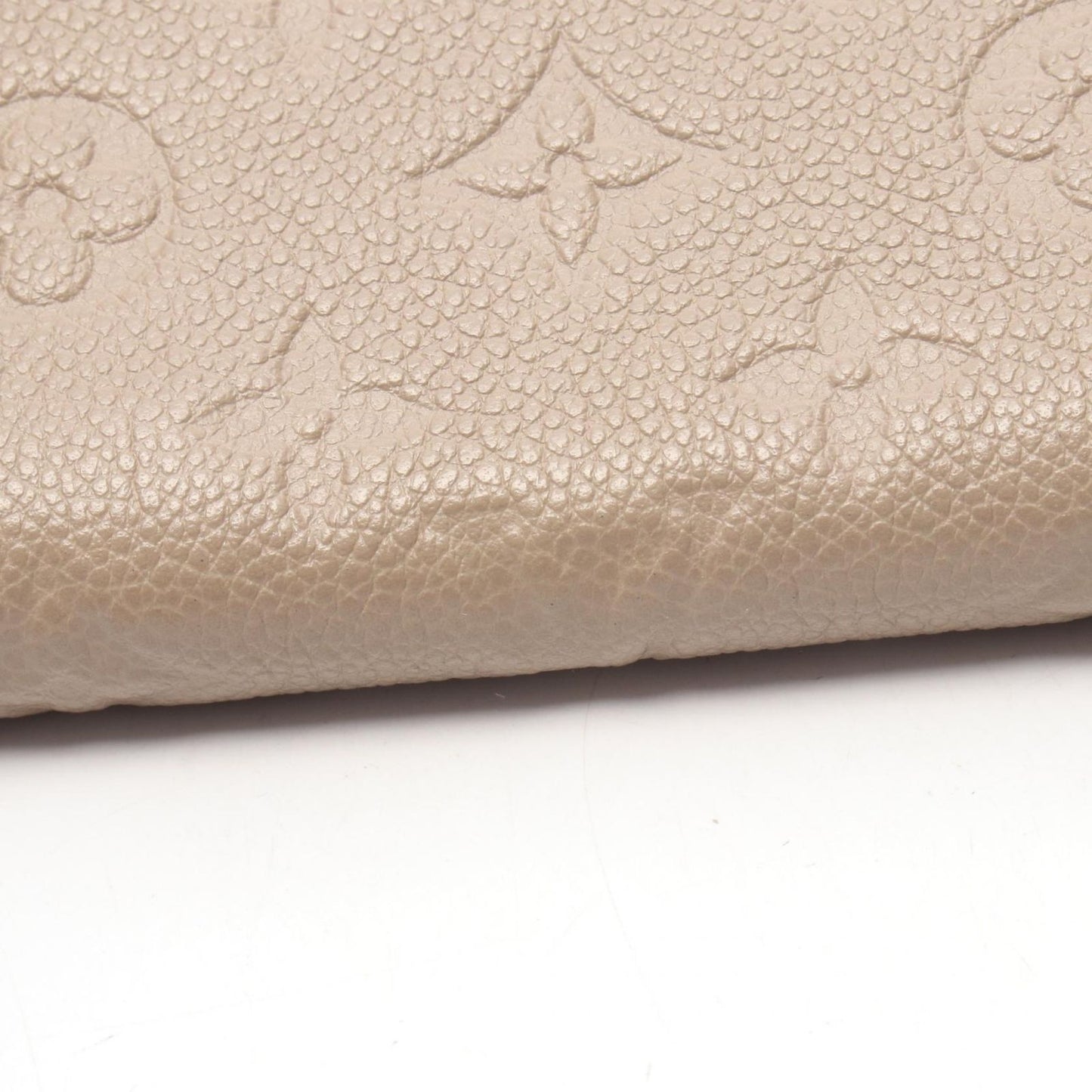 Louis Vuitton Round Wallet Zippy Monogram Empreinte Tourterelle Leather — view 9