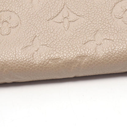 Louis Vuitton Round Wallet Zippy Monogram Empreinte Tourterelle Leather — view 9