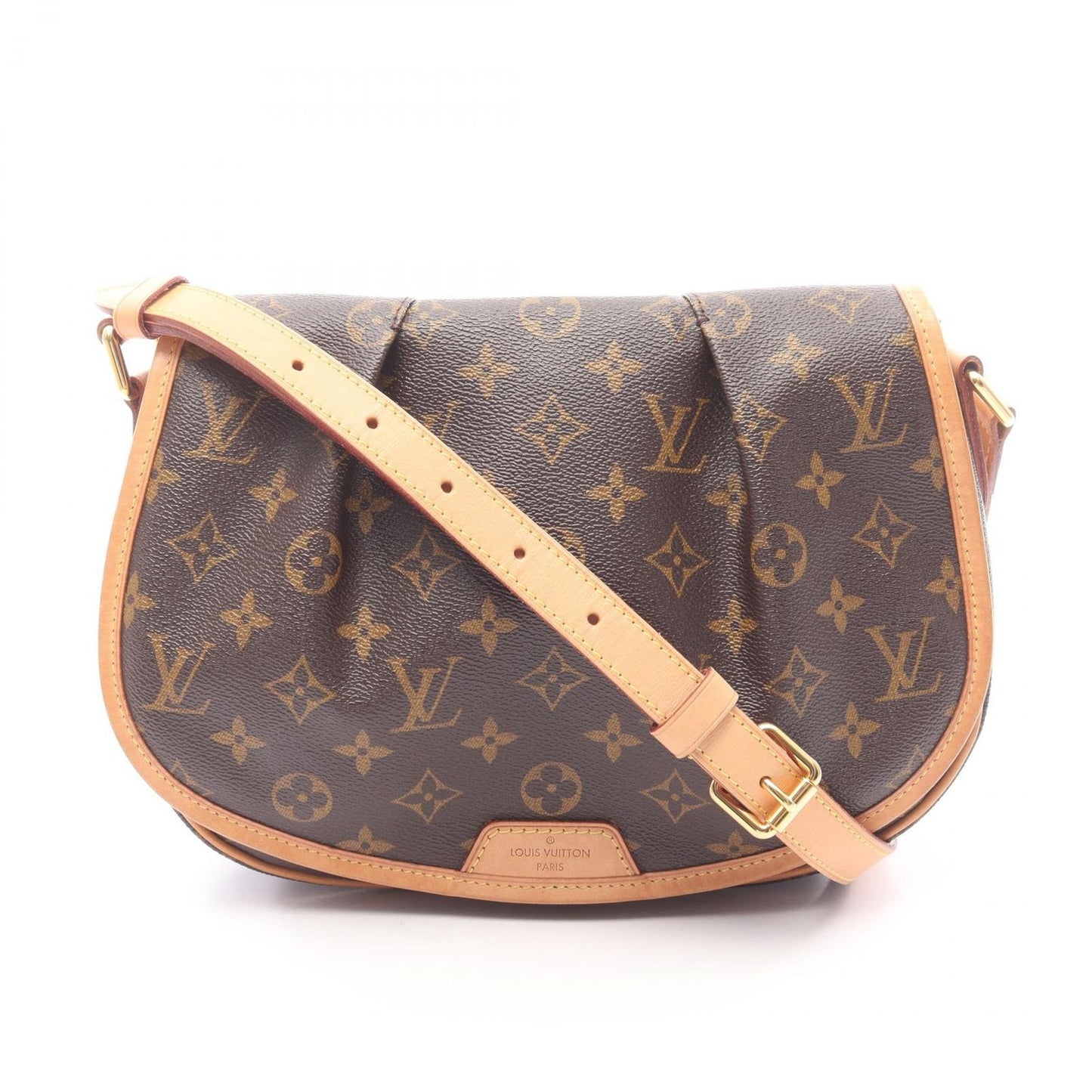 Louis Vuitton Shoulder Bag Menilmontan PM Monogram Canvas Leather