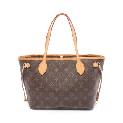 Louis Vuitton Tote Neverfull PM Monogram Canvas Leather