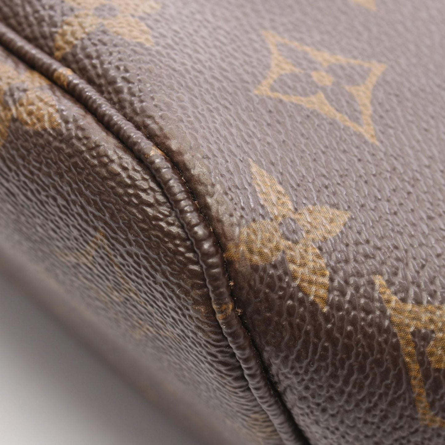 Louis Vuitton Tote Neverfull PM Monogram Canvas Leather — view 9
